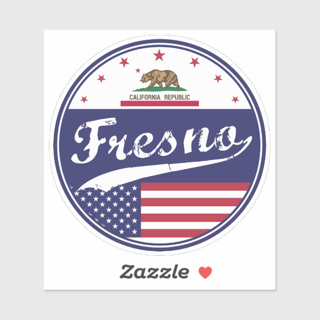Sticker Fresno (Feuille)