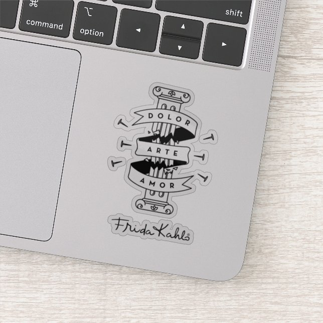 Sticker Frida Kahlo | Pain Art Love (Détail)