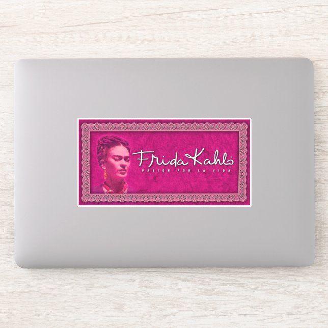 Sticker Frida Kahlo Pasion Por La Vida (Ordinateur)