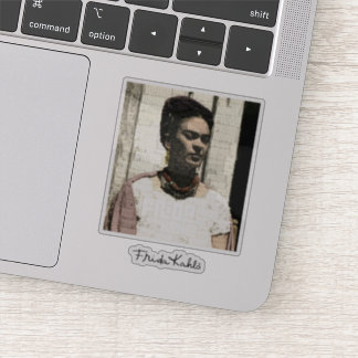 Sticker Frida Kahlo Portrait textile