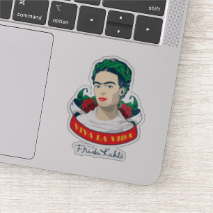 Sticker Frida Kahlo   Viva la Vida