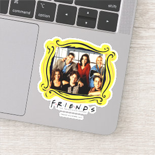 Sticker FRIENDS™ Casting assis dans l'appartement de Mon