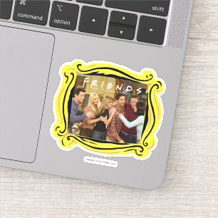 Sticker FRIENDS™   Étreinte de Thanksgiving de la distribu
