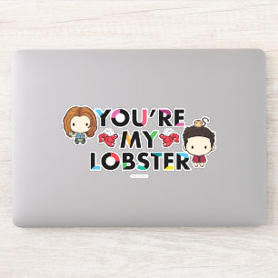 Sticker FRIENDS™ Ross & Rachel Lobster Chibi