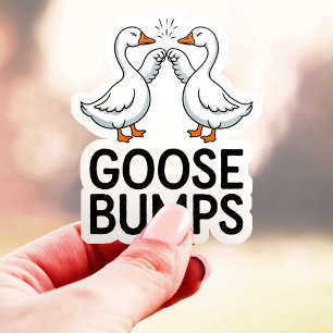 Sticker Frissons  Amis oiseaux drôles Vinyle