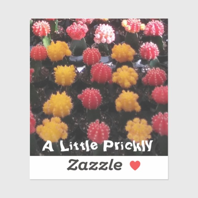 Sticker Fruit Cactus (Feuille)