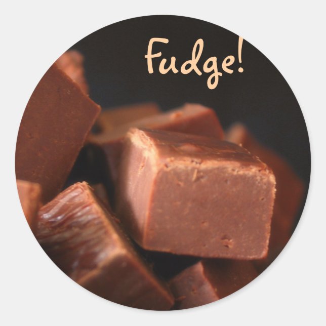 Sticker Fudge (Devant)