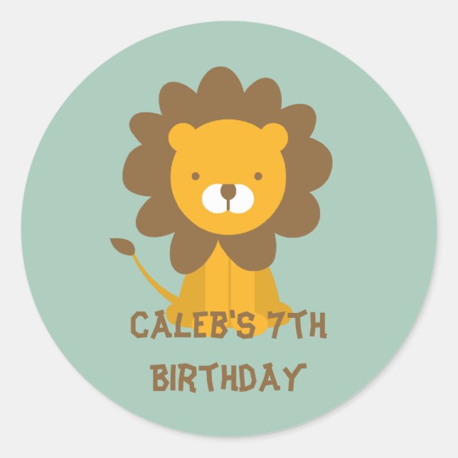 Sticker Fun Fun Fun Roaring ou Sceau Enveloppe (Devant)