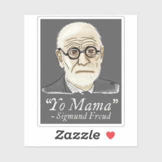 Sticker Funny Freud Psychologie