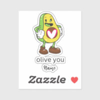 Funny Olive You Humour Ajouter un nom Cadeau perso