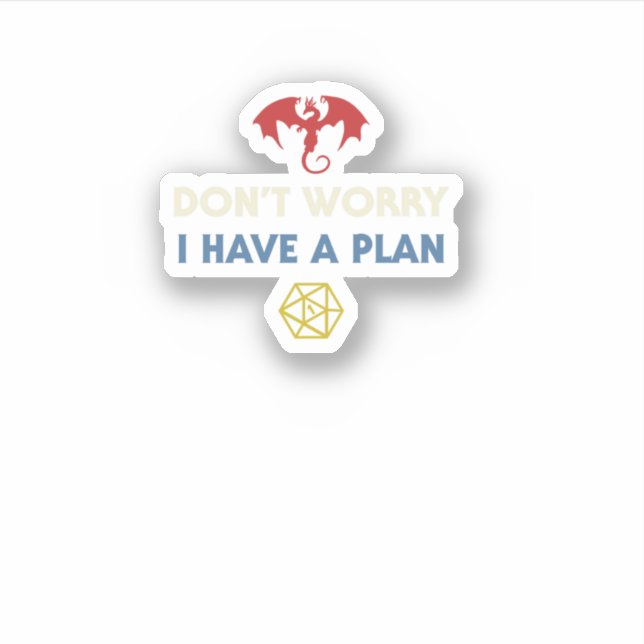 Sticker Funny Rpg Dungeons Board Game D20 Dice Fumble Retr (Devant)