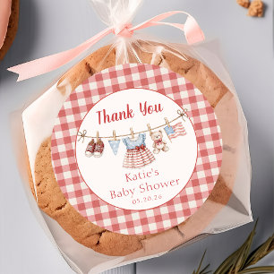 Sticker für All American Girl Baby Shower