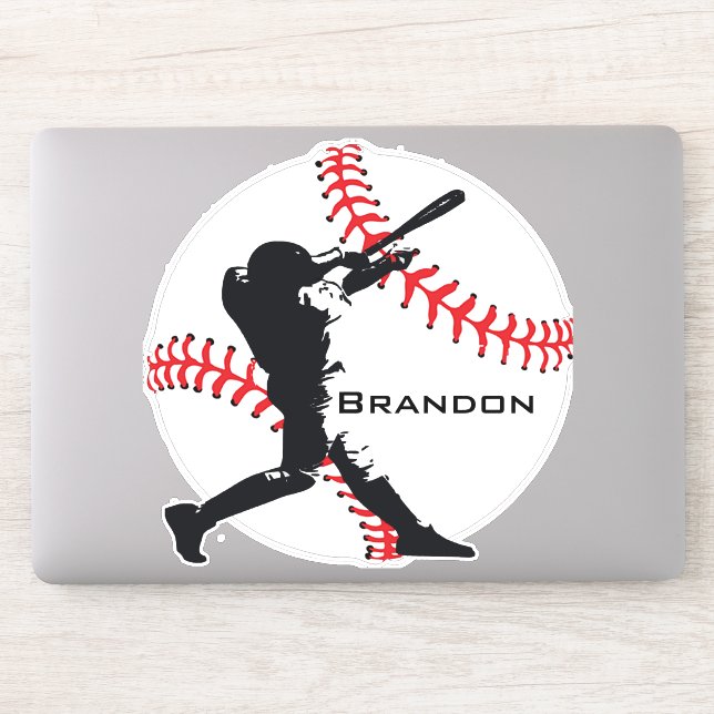 Sticker für Baseball-Batter-Design (Computer)