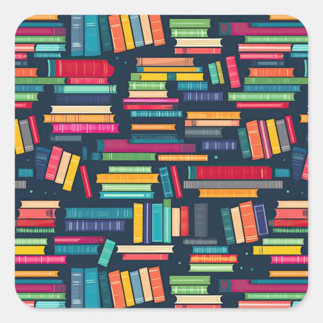 Sticker für Buchstapel (Vorderseite)