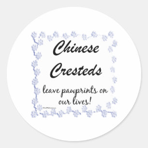 Sticker für Chinesisch, gekrempelt