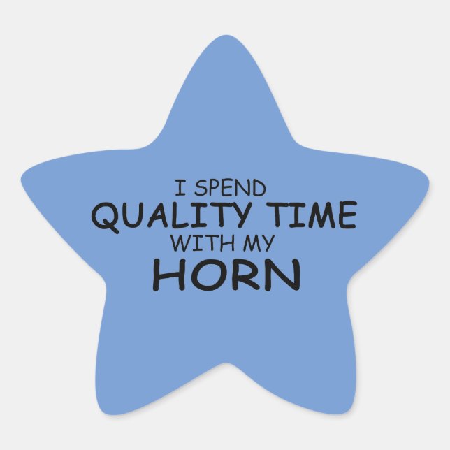 Sticker für das Horn von Sternen (Vorderseite)