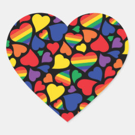 Sticker für das Muster des Gay Pride