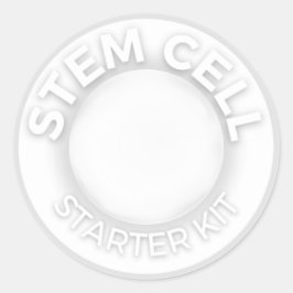 Sticker für das Stammzellenstarter-Kit - Option 1