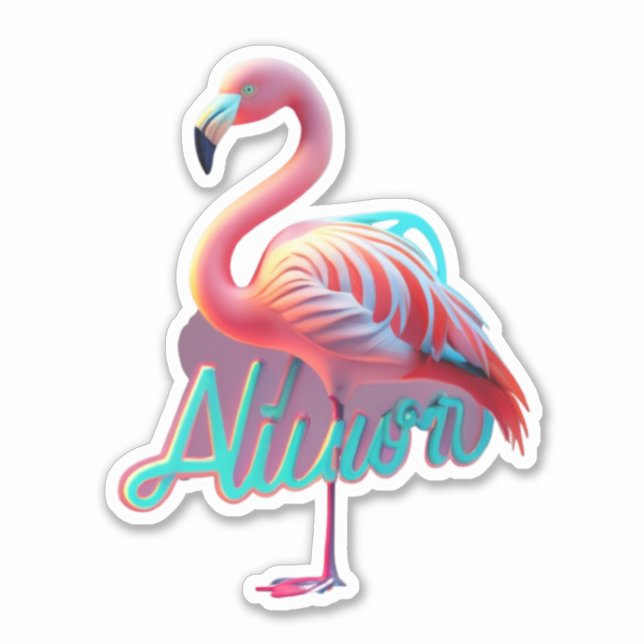 Sticker für Dekoration halten und ausblenden (Vorderseite)