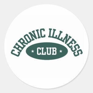 Sticker für den Club der chronisch Kranken, Bewuss