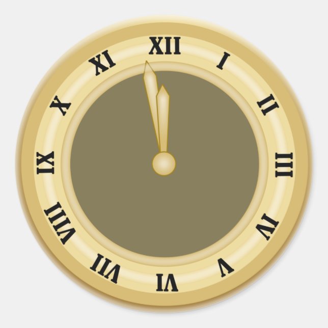 Sticker für den Neujahrsferien (Vorderseite)