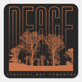 Sticker für den schwarzen und orangen Futuristisch