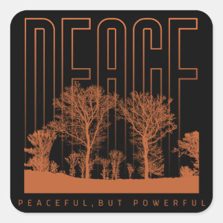 Sticker für den schwarzen und orangen Futuristisch