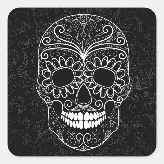Sticker für den schwarzen und weißen Zucker (Vorderseite)