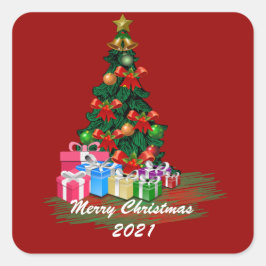 Sticker für den Weihnachtsbaum