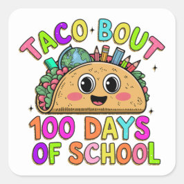 Sticker für die 100. Tagesschule