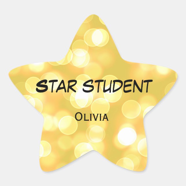 Sticker für die Auszeichnung der Star-Schüler für  (Vorderseite)
