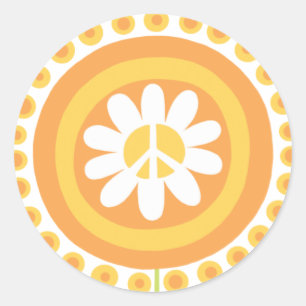Sticker für die Blume