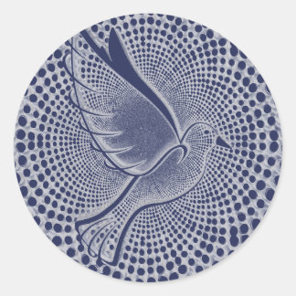 Sticker für die Friedensdove