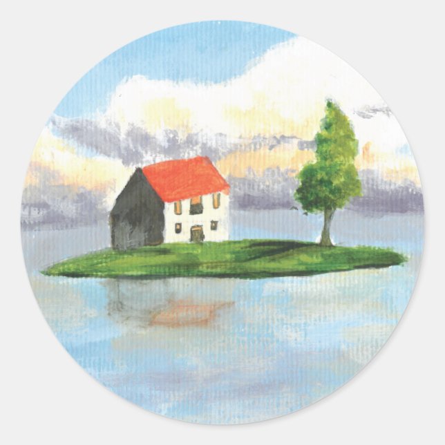 Sticker für die Landschaft (Vorderseite)