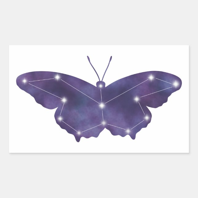Sticker für die Schmetterlingskonstellation (Vorderseite)