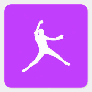 Sticker für die Schnellstich-Silhouette Lila