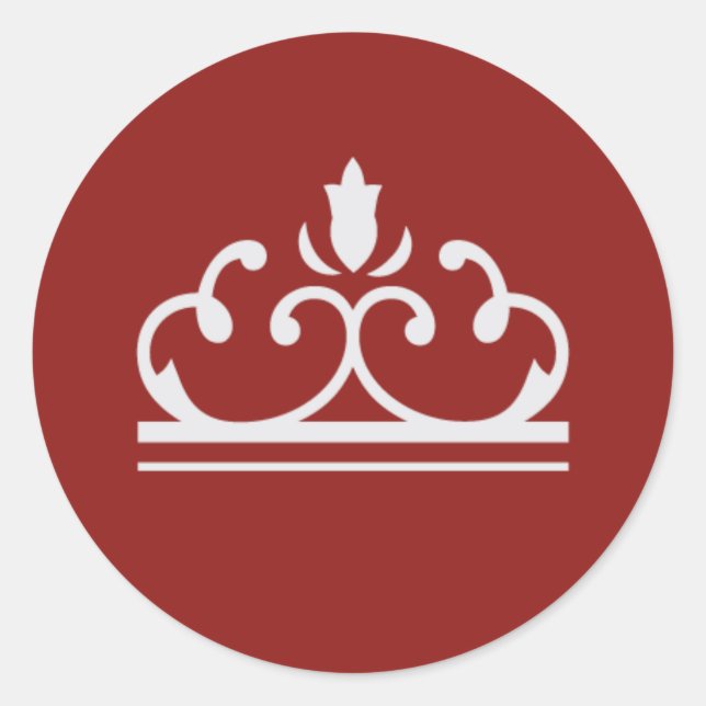 Sticker für die Silber-Märchen (rot) (Vorderseite)