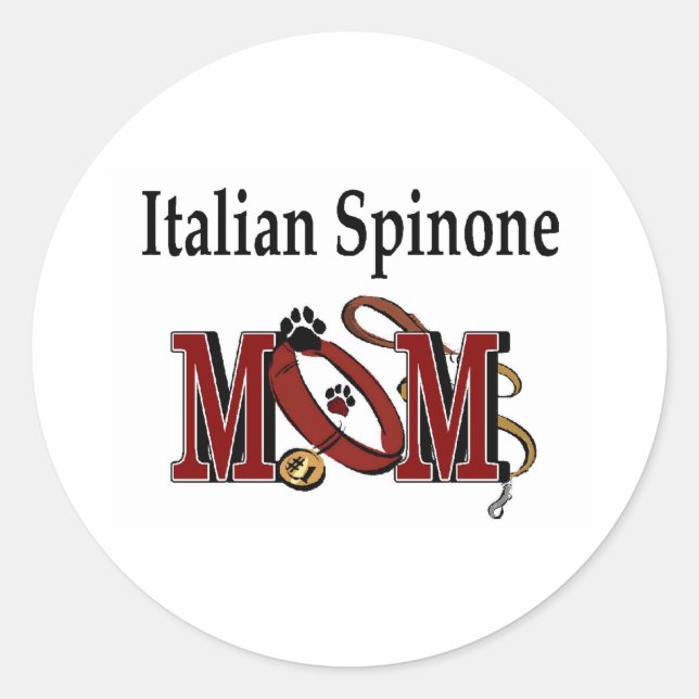Sticker für die Spinone-Mama (Vorderseite)