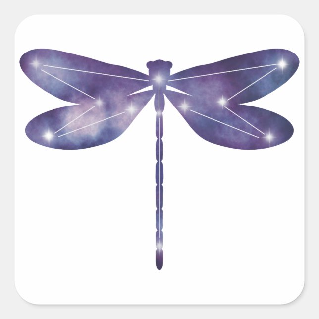 Sticker für die Thin Dragonfly-Konstellation (Vorderseite)