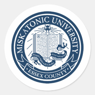 Sticker für die Universität Miskatonic