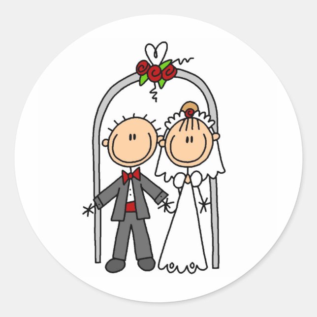 Sticker für die Verheiratung (Vorderseite)
