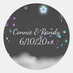 Sticker für die verzauberte Chalkboard-Hochzeit