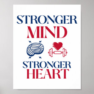 Sticker für ein stärkeres Herz1 Poster