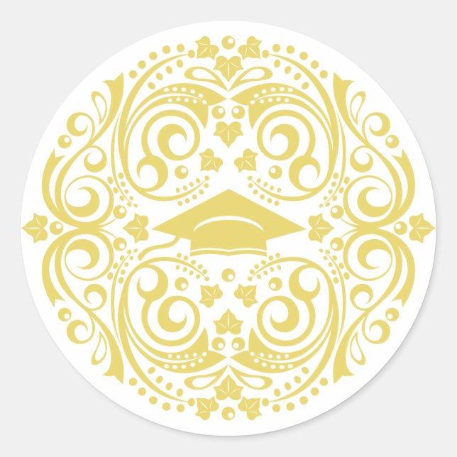 Sticker für elegante Abschlüsse (Vorderseite)