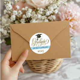 Sticker für elegante Script-Abschluss