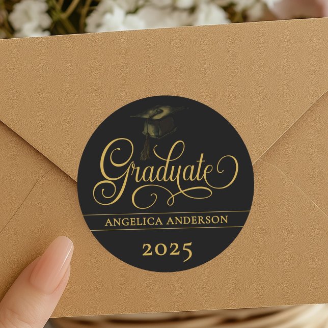 Sticker für elegante Script-Abschluss (Von Creator hochgeladen)