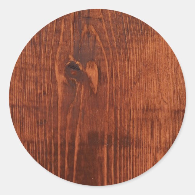 Sticker für festgehaltenes Holz (Vorderseite)