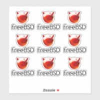 Sticker für FreeBSD-Projekte