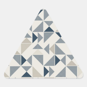 Sticker für geometrische Dreiecke