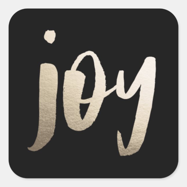 Sticker für Gold Foil Joy (Vorderseite)